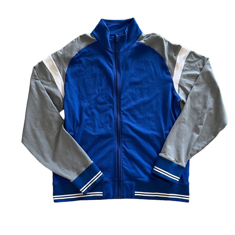 Lululemon Full Zip Track Athletic Jacket Blue XL - Picture 2 of 7